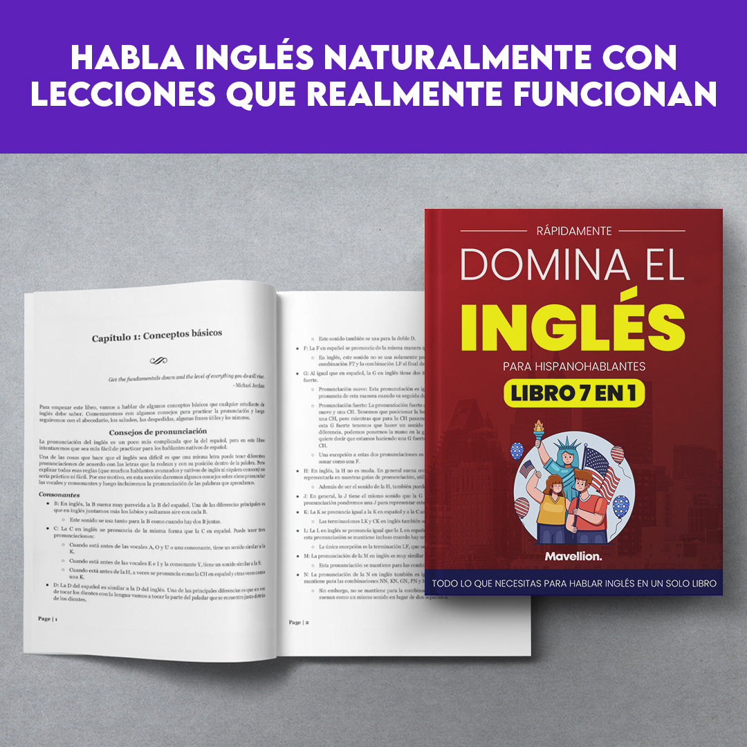 Domina el inglés: 7 libros en 1