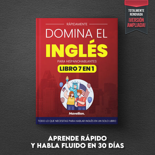 Domina el inglés: 7 libros en 1